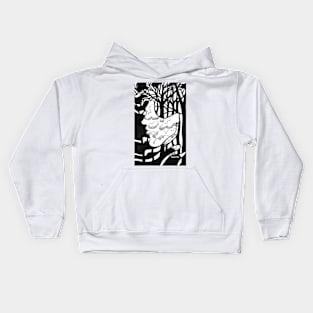 'Portrait of a Dreamer' Kids Hoodie